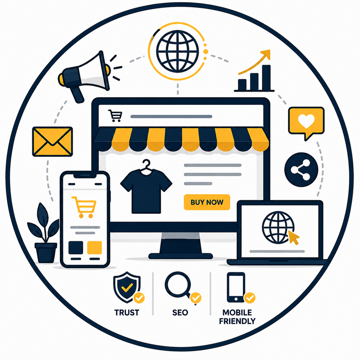 Online Store Icon